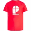 T-Shirt Protest Boys Berent Jr Rashguard Short Sleeve Rouge -Teva Boutique 7897300 323 1
