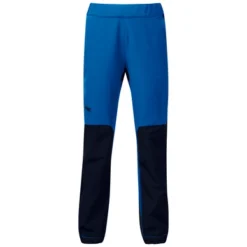 Pantalon Bergans Kids Ruffen Lite Softshell Athens Blue Navy