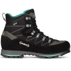 Chaussures De Randonnée AKU Femme Trekker L.3 Wide GTX Black Mint -Teva Boutique 978W 074 TrekkerLiteIIIWideGTXWs Nero Menta 1
