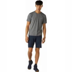 Chaussures De Randonnée Arc'teryx Men Aerios FL Mid GTX Black Cinder -Teva Boutique Aerios FL Mid GTX Shoe Cobalt Moon Yukon Fit