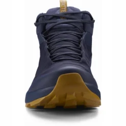 Chaussures De Randonnée Arc'teryx Men Aerios FL Mid GTX Black Cinder -Teva Boutique Aerios FL Mid GTX Shoe Cobalt Moon Yukon Front View