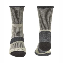 Chaussette Bridgedale Unisex Hike Lightweight Cotton Cool Comfort Charcoal -Teva Boutique B5100.832 2