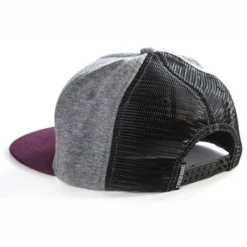 Casquette Poederbaas Men Snapback Embleem Gris Rouge Bordeaux -Teva Boutique CP01002 2