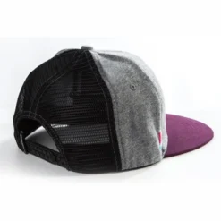 Casquette Poederbaas Men Snapback Embleem Gris Rouge Bordeaux -Teva Boutique CP01002 3