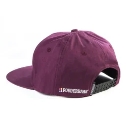 Casquette Poederbaas Men Snapback Embleem Rouge Bordeaux -Teva Boutique CP01004 2