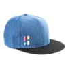 Casquette Poederbaas Men Snapback Embleem Hemels Bleu -Teva Boutique CP01005