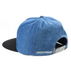 Casquette Poederbaas Men Snapback Embleem Hemels Bleu -Teva Boutique CP01005 2