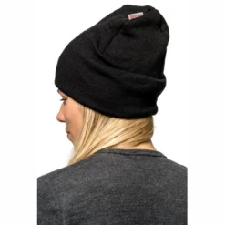 Bonnet Woolpower Cap 400 Black -Teva Boutique Cap2040020 20large202832101329