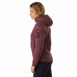 Gilet Arc'teryx Women Covert Hoody Black Heather 20 -Teva Boutique Covert Hoody Women s Inertia Heather Back View 1