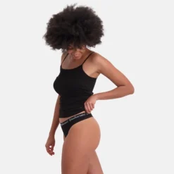 Culottes Bamboo Basics Women Emma Black (Lot De 3) -Teva Boutique EMMA 001 side