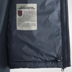Fjallraven Veste Fjällräven Men Expedition Lätt Hoodie Navy -Teva Boutique Expedition Latt Hoodie M 86119 560 G DETAIL FJR 2