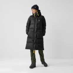 Veste Fjallraven Women Expedition Long Down Parka Basalt -Teva Boutique Expedition Long Down Parka W 86126 550 C MODEL FJR