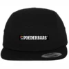 Casquette Poederbaas Men 5 Panel Snapback Noir -Teva Boutique FPC001