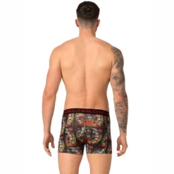 Caleçon Muchachomalo Men Shorts Price Guns N Roses Print/Red (2-pack) -Teva Boutique GUNPRI1010 06 3
