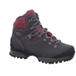 Chaussure De Randonnée Hanwag Tatra II Lady GTX Asphalt Dark Garnet