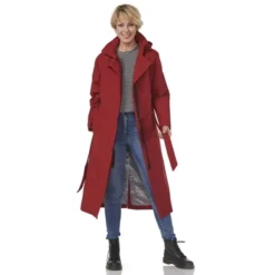 Imperméable Happy Rainy Days Michigan Rouge Foncé -Teva Boutique HRD 2909 3