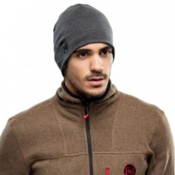 Bonnet Buff Heavyweight Regular Merino Solid Grey -Teva Boutique Heavyweight20muts20fit20solid20grey203