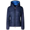 Veste Save The Duck Femme Dizy Hooded Jacket Navy Blue -Teva Boutique Jas Save The Duck Women Dizy Hooded Jacket Navy Blue