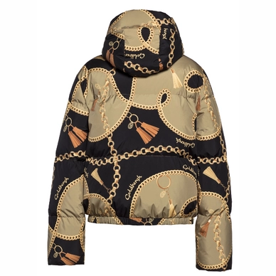 Veste Goldbergh Women Precious No Fur Chain Gold 2 Veste Goldbergh Women Precious No Fur Chain Gold – Image 2