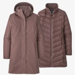 Veste Patagonia Tres 3 In 1 Parka Women Dusky Brown