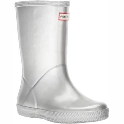 Bottes En Caoutchouc Hunter Little Kids First Classic Metal Silver