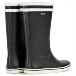 Bottes En Caoutchouc Aigle Women Malouine 2 Marine/Blanc -Teva Boutique Kopie20van2024792 3