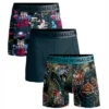 Caleçon Muchachomalo Men Shorts Miami Vatos Ace Print/Print/Blue (Lot De 3) -Teva Boutique MIAMIACE1010 01 1 1