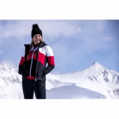 Veste De Ski KJUS Women Monarch Jacket Cranberry/Black -Teva Boutique Monarch 1