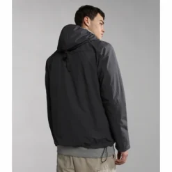 Veste Napapijri Homme Rainforest Summer Pocket 3 Dark Grey Solid -Teva Boutique NA4G7CH98 ALT2