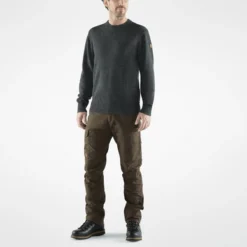 Pull Fjallraven Men Ovik Round-neck Sweater Navy -Teva Boutique Ovik RoundNeck Sweater M 87323 030 C MODEL FJR 3