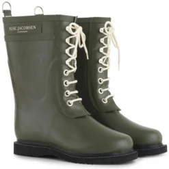 Bottes De Pluie RUB15 Vert Ilse Jacobsen -Teva Boutique RUB15.LS36.41