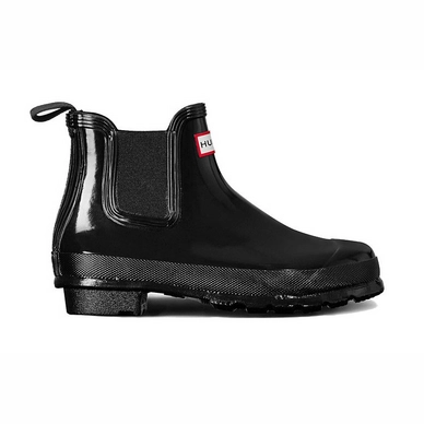 Botte De Pluie Hunter Women Original Chelsea Gloss One Tab Black 1 Botte De Pluie Hunter Women Original Chelsea Gloss One Tab Black