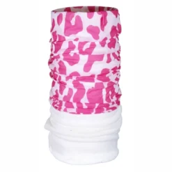 Bandana Sinner Fleece Bandana Pink Leopard