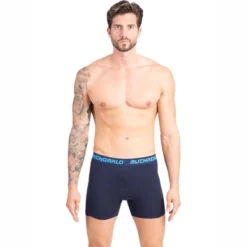 Caleçon Muchachomalo Solid Men Red Blue Dark Blue 3-Pack -Teva Boutique SOLID1010 348 9183