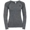 Maillot De Corps Odlo Women SUW Top Crew Neck L/S Performance Light Grey Melange -Teva Boutique SUW Tor 0019 188141 15700 A