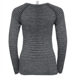 Maillot De Corps Odlo Women SUW Top Crew Neck L/S Performance Light Grey Melange -Teva Boutique SUW Tor 0019 188141 15700 B