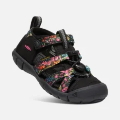 Sandale Keen Enfants Seacamp II CNX Ibis Rose Black -Teva Boutique Seacamp20II20Ibis20rose20Black204