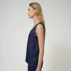 Débardeur Napapijri Women Siccari Top Medieval Blue -Teva Boutique Siccari Blue 3