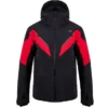 Veste De Ski KJUS Men Force Black Carmine -Teva Boutique Ski Jas KJUS Men Force Black Carmine