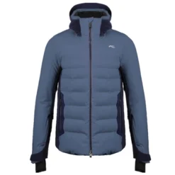 Manteau De Ski KJUS Men Green Line Steel Blue Deep Space