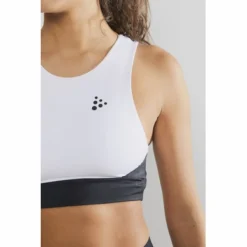 Débardeur Craft Women UNTMD Cropped Singlet White Black -Teva Boutique Tanktop20Craft20Women20UNTMD20Cropped20Singlet20White20Black 2