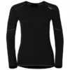 Maillot De Corps Odlo Womens L/S Crew Neck X-Warm Black -Teva Boutique UW Tor 1516 155161 15000 A