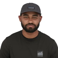 Casquette Patagonia Unisex Boardshort Label Trad Cap Ink Black -Teva Boutique WBS22 38361 INBK JB1