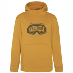 Sweat à Capuche Protest Boys Wizzet Jr Hoody Dark Yellow