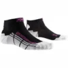 Chaussettes De Course X-Socks Women Run Discovery Black White -Teva Boutique X SOCKS XS RS18S19W B002 RUN DISCOVERY