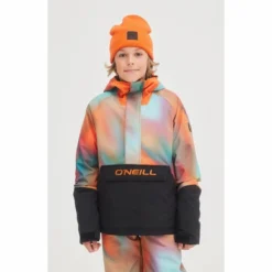 ONeill Veste De Ski O'Neill Boys Anorak Jacket Dark Blue Fade Halftone -Teva Boutique boy20half20fade20blue203
