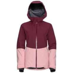Veste De Ski Odlo Women Jacket Insulated Ski Bluebird S-Thermic Raspberry Fudge Boto Dolphin -Teva Boutique cn430110