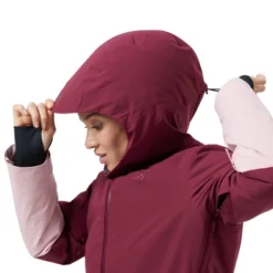 Veste De Ski Odlo Women Jacket Insulated Ski Bluebird S-Thermic Raspberry Fudge Boto Dolphin -Teva Boutique cn461326