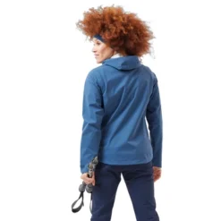 Veste Odlo Women Jacket Hardshell Aegis 2.5L Waterproof Blue Wing Teal -Teva Boutique cv461278