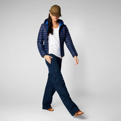 Veste Save The Duck Femme Dizy Hooded Jacket Navy Blue 2 Veste Save The Duck Femme Dizy Hooded Jacket Navy Blue – Image 2